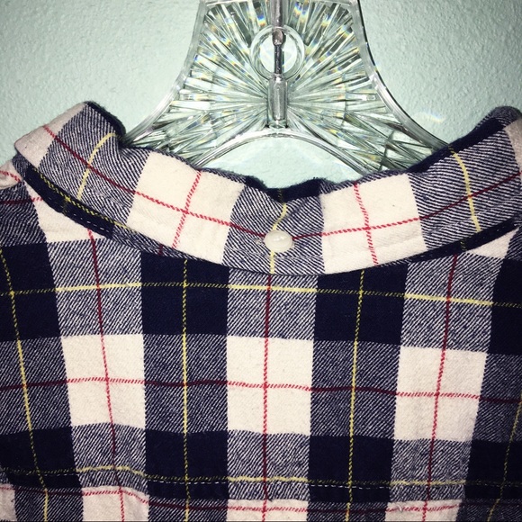 Penfield Boyfriend Fit Plaid Flannel Button Up Top - Picture 6 of 8